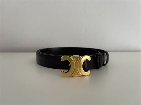 celine riem amazon|celine triomphe belt trend.